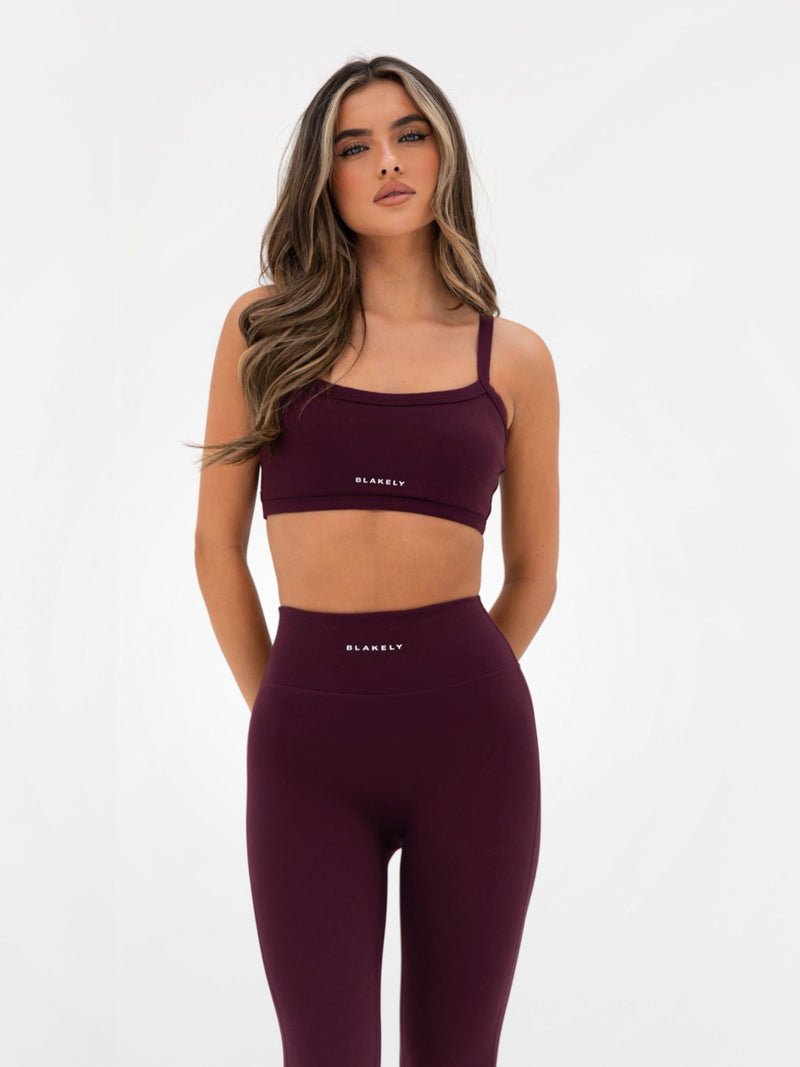Ultimate Active Leggings - Dunkle Kirsche