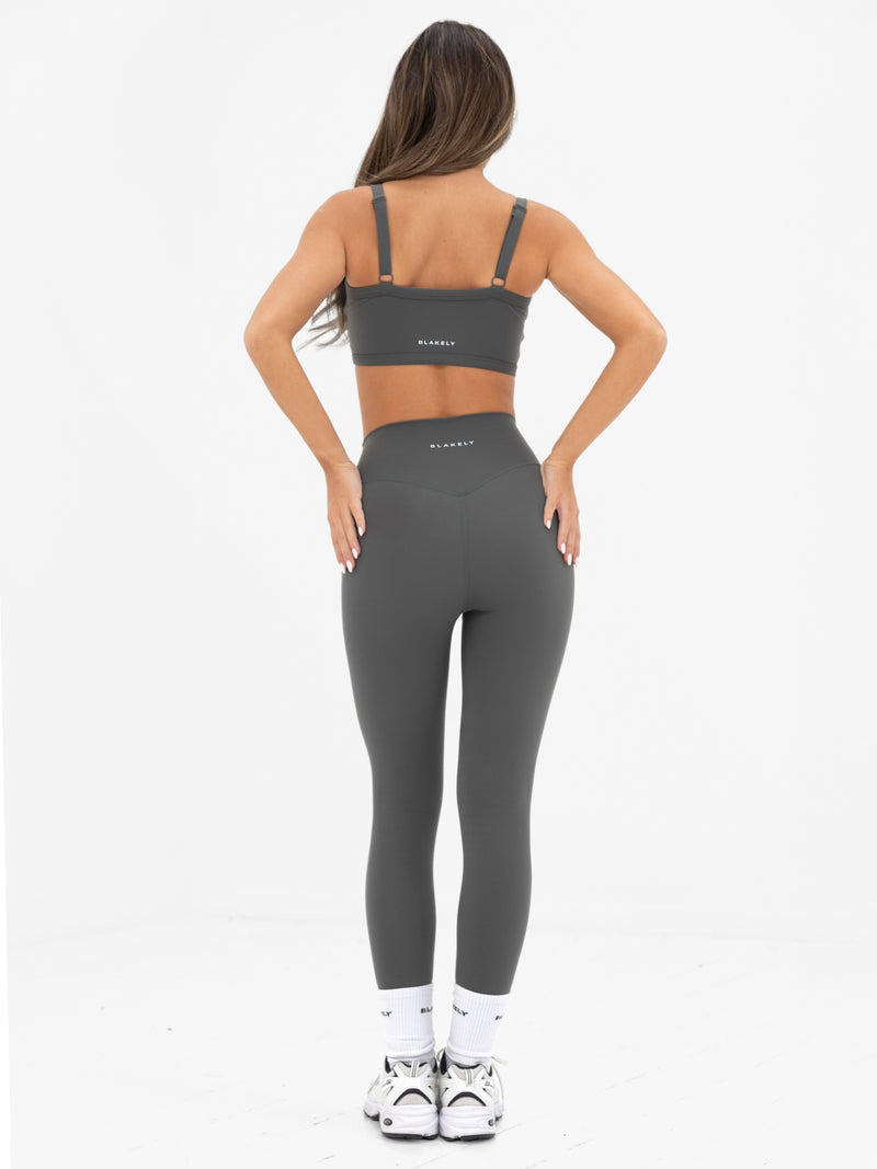 Ultimate Active Leggings - Khaki Grey