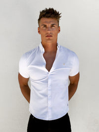 Monaco Short Sleeve Shirt - Weiß