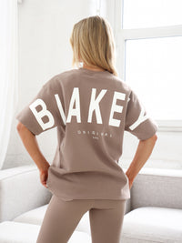 Isabel Oversized T-Shirt - Zachtbruin