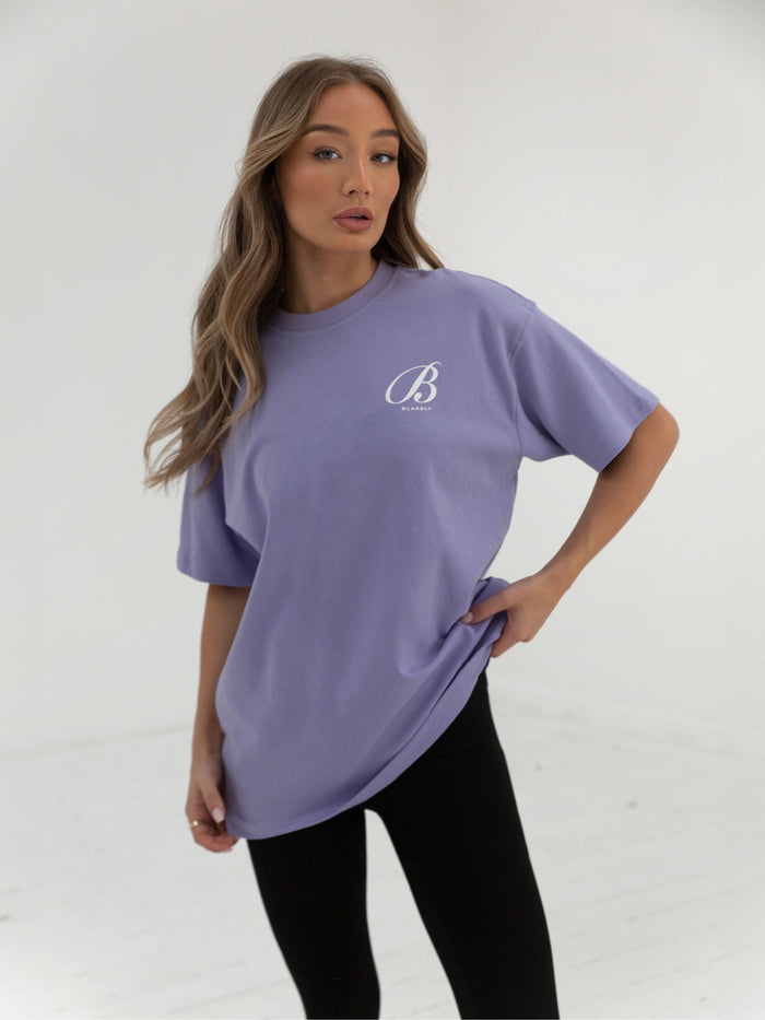 Vita Oversized T-Shirt - Violet