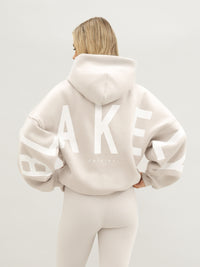 Isabel Oversized Hoodie - Zacht taupe