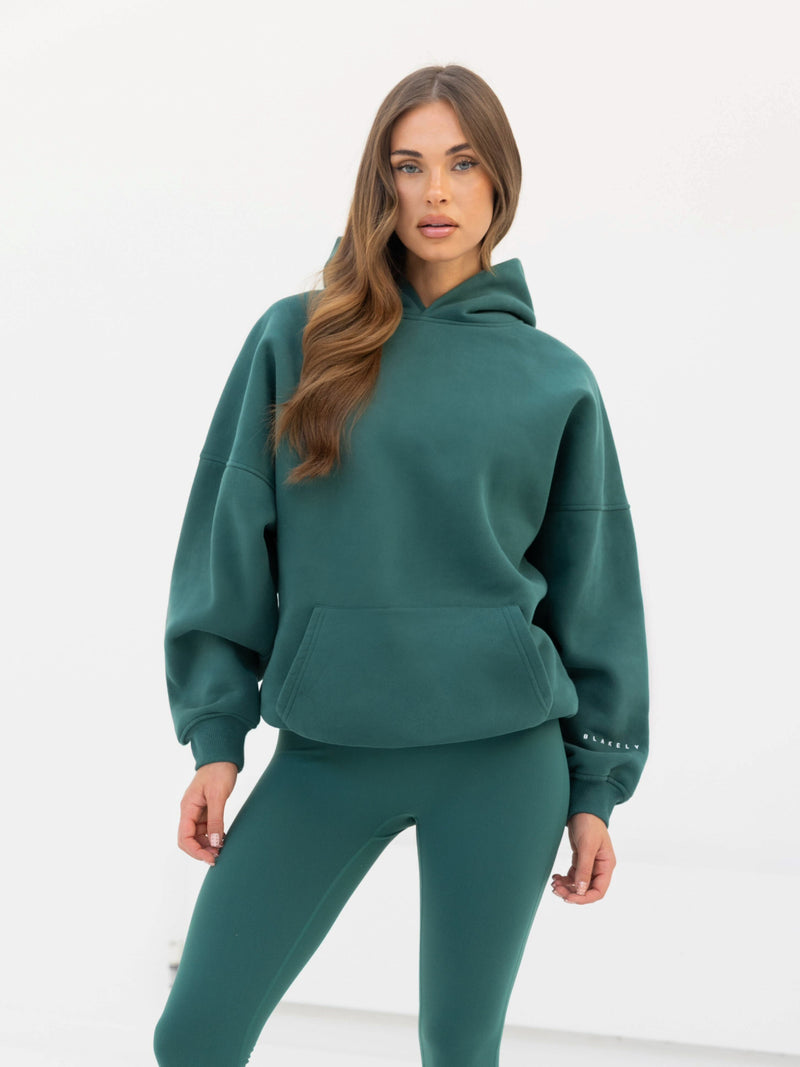 Isabel Oversized Hoodie - Kieferngrün