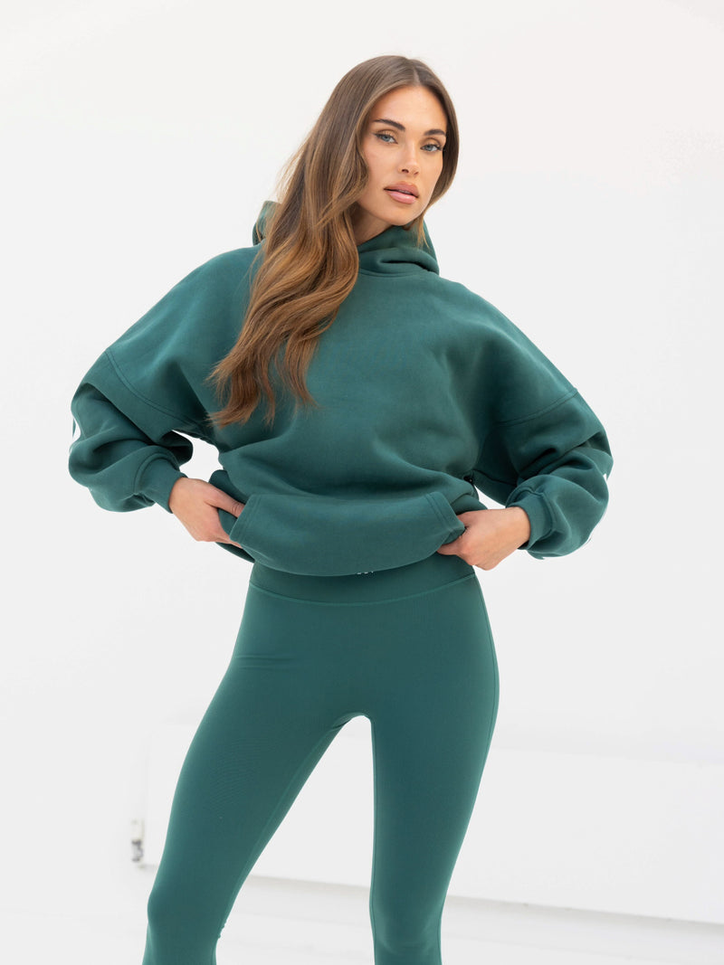 Isabel Oversized Hoodie - Kieferngrün