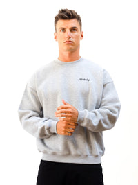 Sami Relaxed Jumper - Marl Grey