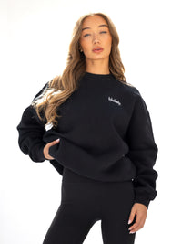 Sami Oversized Jumper - Black
