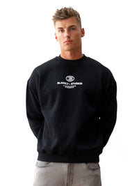 Mercer Relaxed Jumper - Black