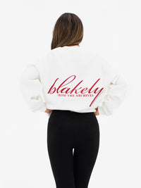 Georgia Oversized Jumper - Flat White