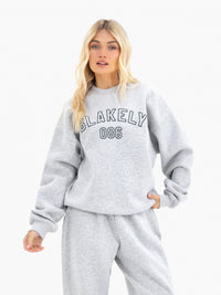 Alexis Oversized Jumper - Mergelgrijs