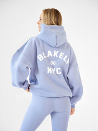 NYC Oversized Hoodie - Cloudy Blue