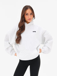 Olivia Oversized Hoodie - Blanche