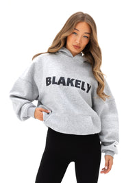 Studio Oversized Hoodie - Marl Grey