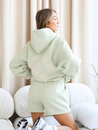 Briston Oversized Hoodie - Zachte munt