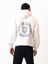 Briston Relaxed Hoodie - Marl Wit