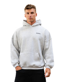 Sami Relaxed Hoodie - Marl Grey