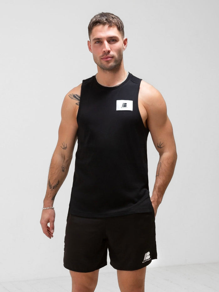 Apex Label Sleeveless Vest - Schwarz