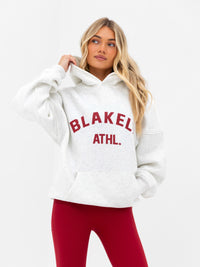 Joah Oversized Hoodie - Marl White