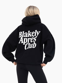 Saskia Oversized Hoodie - Schwarz