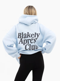 Saskia Oversize-Hoodie - Zartes Blau