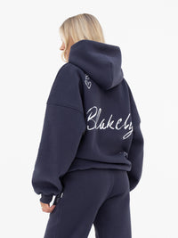 Esme Oversized Hoodie - True Navy