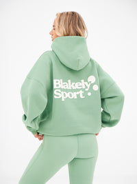 Motion Oversized Hoodie - Pale Green