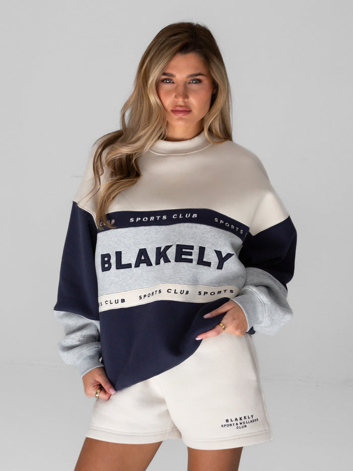 Alpine Oversized Jumper - Hellgrau