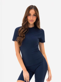 Lucia Baby Tee - Marine