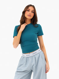 Lucia Baby Tee - Teal
