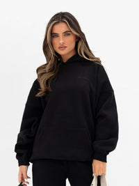 Isla Oversized Hoodie - Schwarz