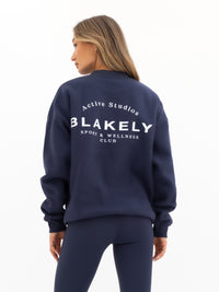 Active Studios Oversized Jumper - True Navy