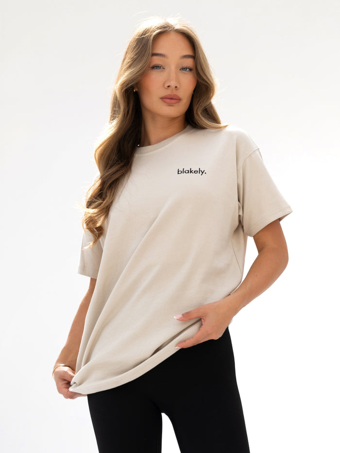 Sami Oversized T-Shirt - Knochen