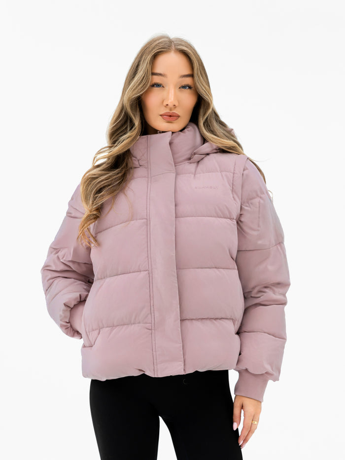 Multiway Puffer Coat 2 - Rosa