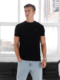 Conrad Relaxed Anchor T-Shirt - Schwarz