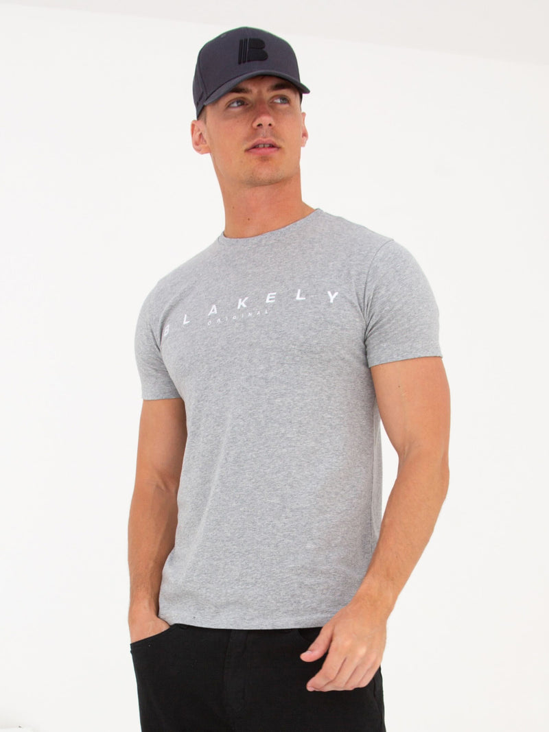 Kade T-Shirt - Marl Grey