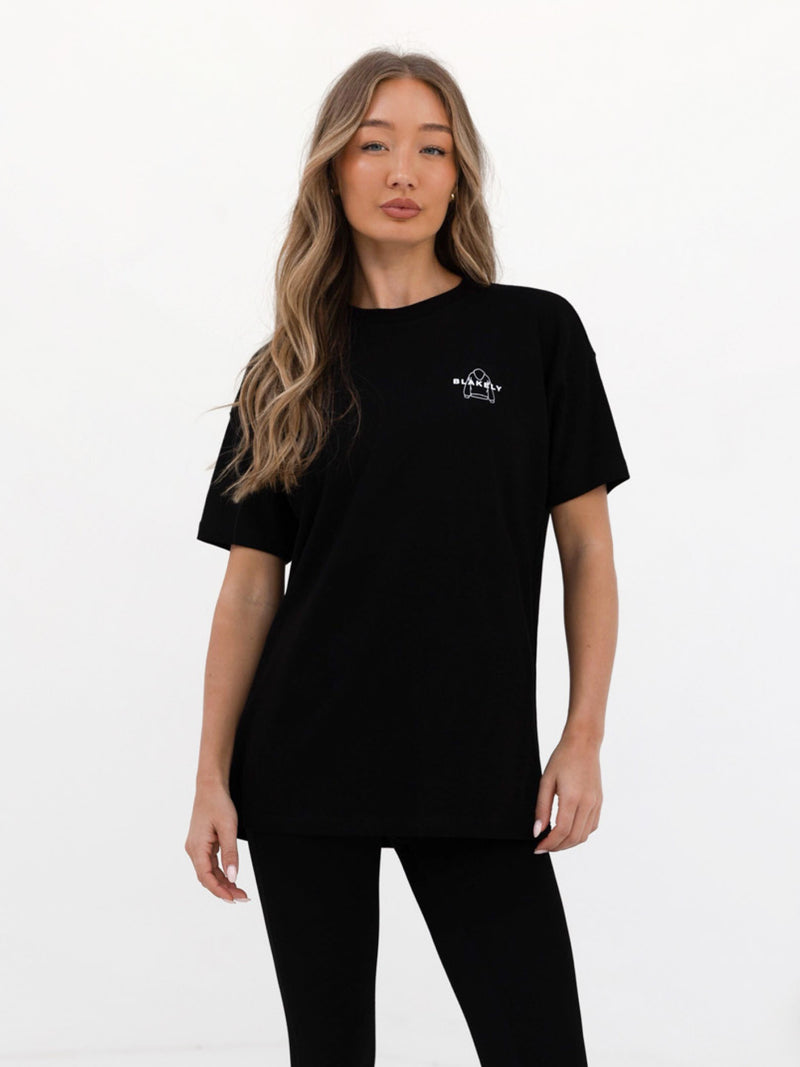 Isabel Icon Oversized T-Shirt - Black
