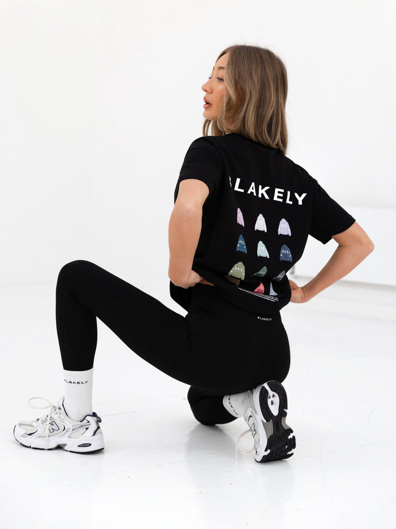 Isabel Icon Oversized T-Shirt - Black