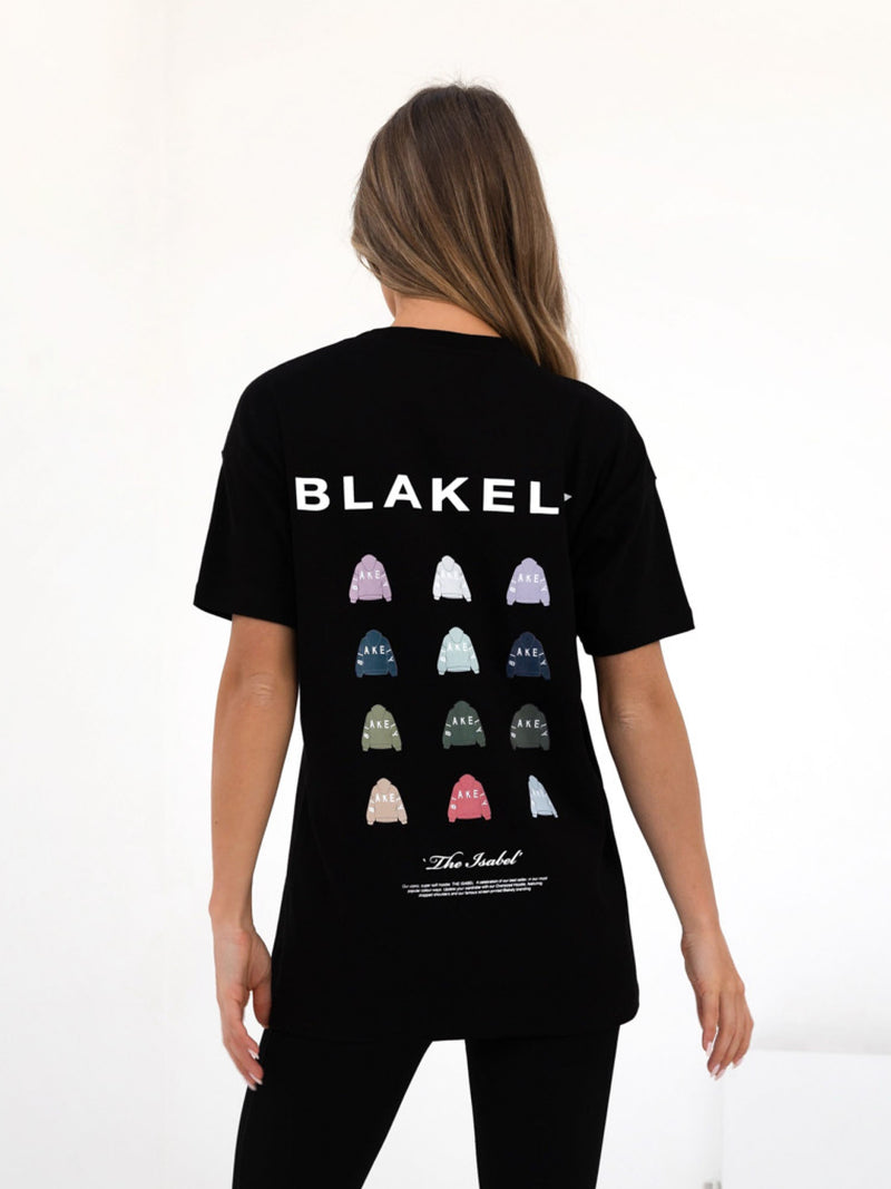 Isabel Icon Oversized T-Shirt - Black