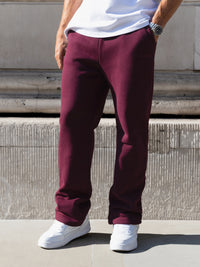 Declan Relaxed Sweatpants - Burgundy