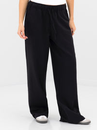 Eden Elasticated Trousers - Schwarz