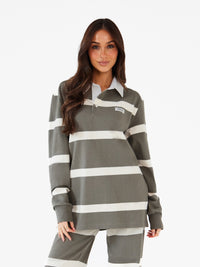 Tilly Rugby Shirt - Safari Green
