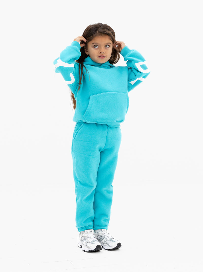 Mini Blakely Sweatpants - Aqua