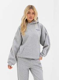 Immani Oversized Hoodie - Mergelgrau