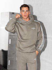 Zayd Relaxed Hoodie - Safarigrün