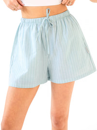 Summer Stripe Shorts - Grüner Streifen