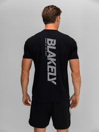 Apex Active Linear T-Shirt - Schwarz