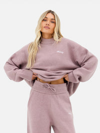 Oversized Knitted Jumper - Altrosa