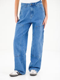 Blakely Carpenter Jeans - Klassisches Blau