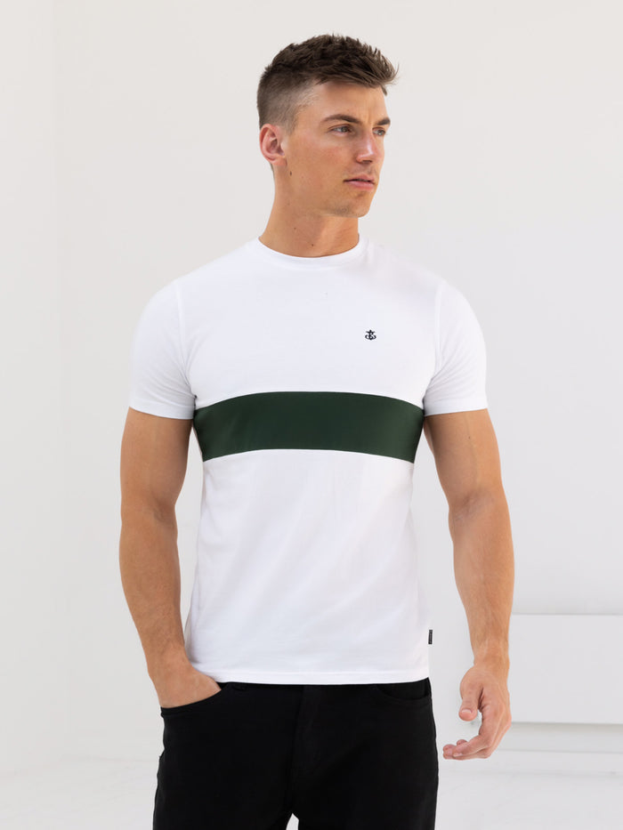 Iowa T-Shirt - White & Green