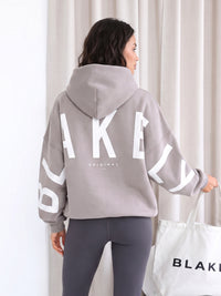 Isabel Oversized Hoodie - Wolk grijs