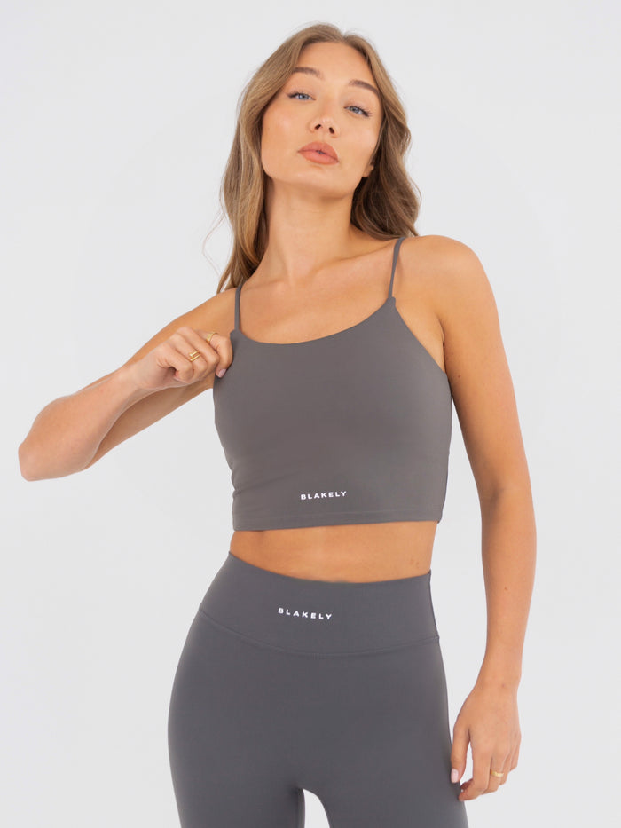 Ultimate Sculpt Bra - Holzkohle